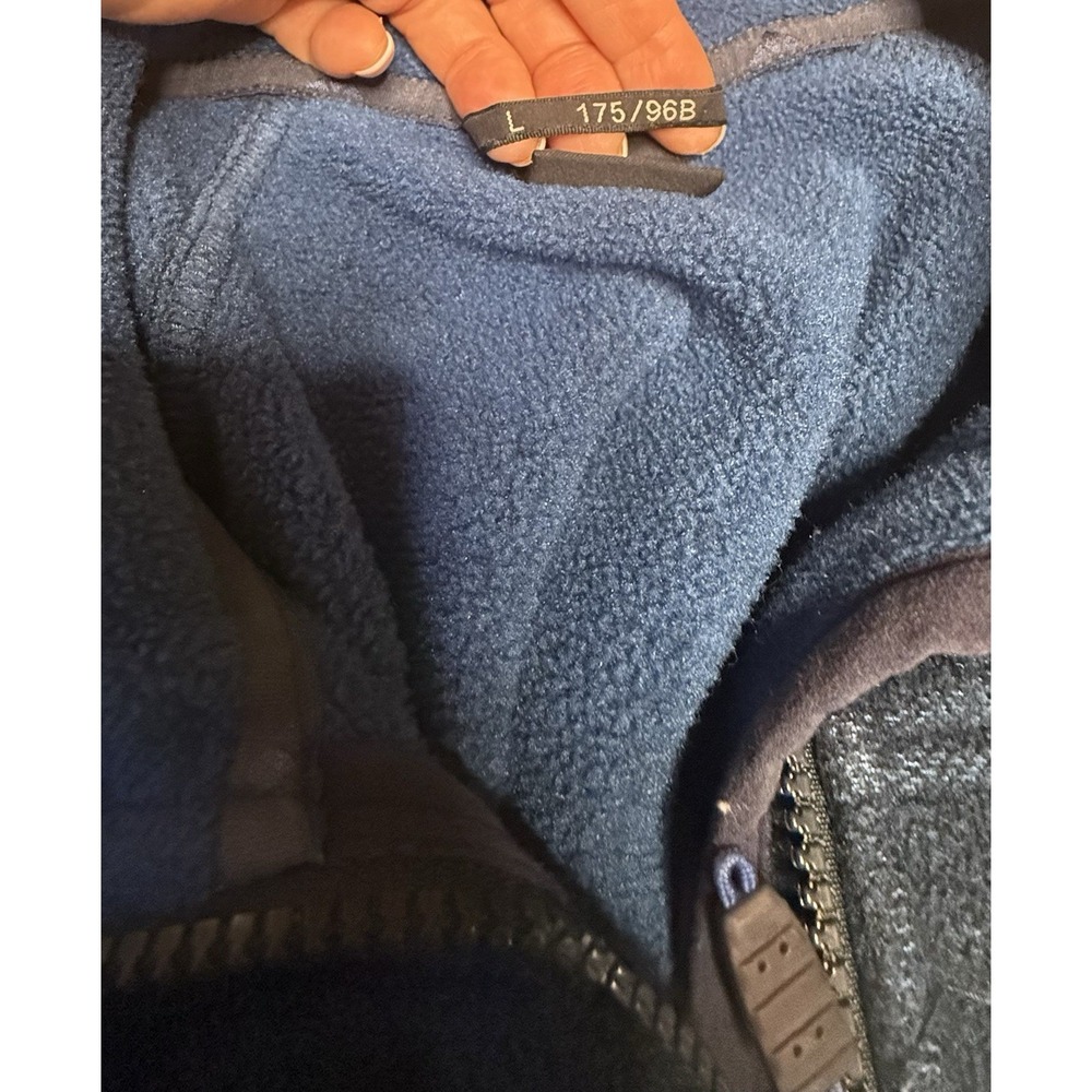VAUDE Fleece Full Zip Teal Blue Jacket SZ LG Outdoor Polartec Hiking - Picture 6 of 13